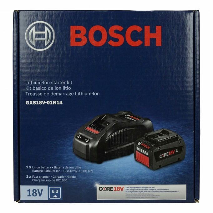 Bosch CORE18V 18V 6,3 Ah Akku